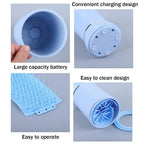 Automatic Dog Paw Cleaner Pet Foot Paw Washer Electric Paw Massager USB Charging for Small Medium Large Dogs Pet Foot Washer Cup